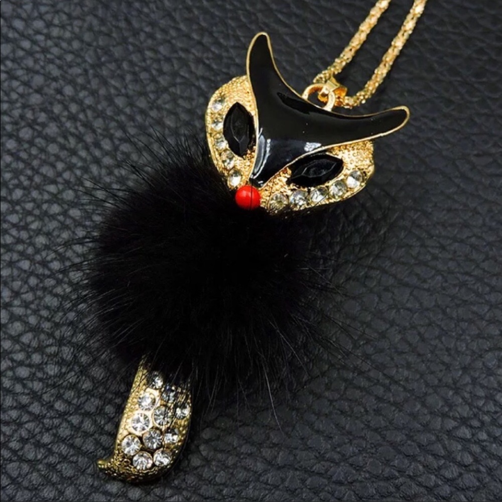 Black Fox Necklace